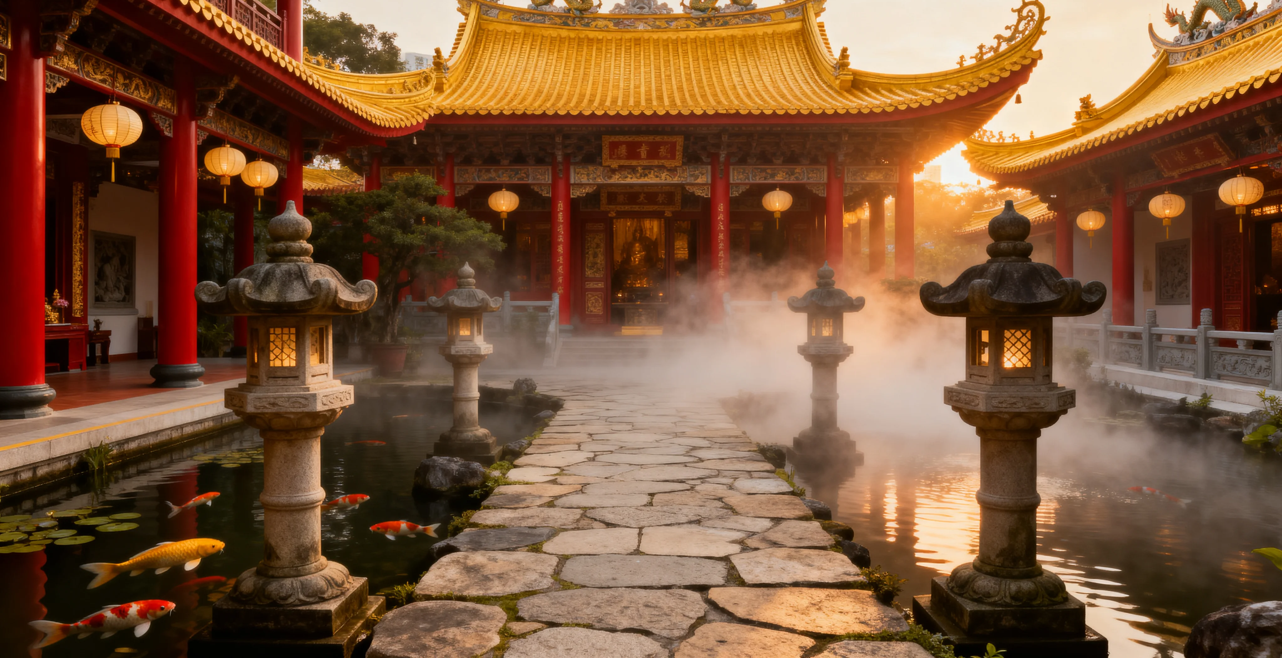 Temple Courtyard